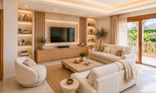 Amplia villa mediterránea con vistas al mar y un fantástico potencial de renovación en venta en La Quinta, Marbella - Benahavís 803508 