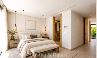 Nueva, exclusiva villa moderna lista para entrar a vivir en venta en una zona de playa cerca de San Pedro, Marbella 803563 