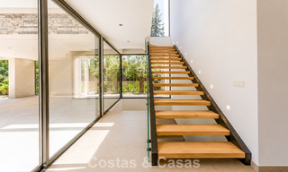 Nueva, exclusiva villa moderna lista para entrar a vivir en venta en una zona de playa cerca de San Pedro, Marbella 803587 