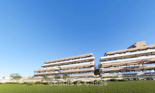 Apartamentos de obra nueva de lujo contemporáneo en venta junto al campo de golf en Estepona 803602 