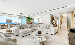 Exclusivo ático dúplex contemporáneo con vistas panorámicas al mar en venta en Marbella - Benahavís 803779 