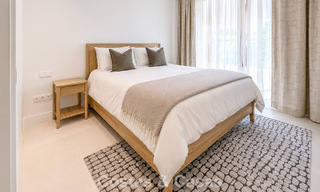 Exclusivo apartamento moderno de 3 dormitorios listo para entrar a vivir en venta en la Milla de Oro de Marbella 803791 