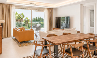 Exclusivo apartamento moderno de 3 dormitorios listo para entrar a vivir en venta en la Milla de Oro de Marbella 803805 