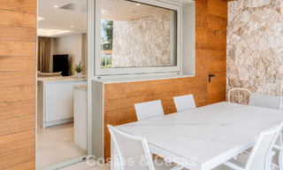 Exclusivo apartamento moderno de 3 dormitorios listo para entrar a vivir en venta en la Milla de Oro de Marbella 803807 