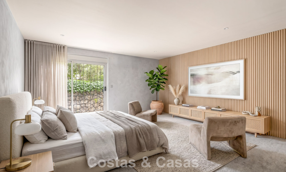 Exclusiva vivienda pareada con solárium en la azotea en venta en la Milla de Oro de Marbella 803885