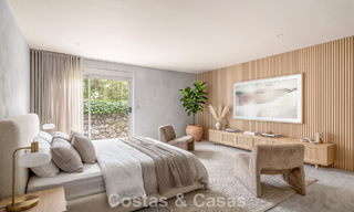 Exclusiva vivienda pareada con solárium en la azotea en venta en la Milla de Oro de Marbella 803885 