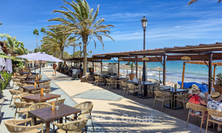 Exclusiva villa de lujo contemporánea en primera línea de playa en venta en San Pedro, Marbella 804124 