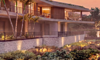 Villa de ensueño ultramoderna con espectaculares vistas al mar en venta en las colinas de Marbella - Benahavís 803919 