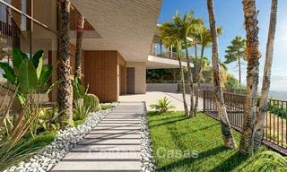 Villa de ensueño ultramoderna con espectaculares vistas al mar en venta en las colinas de Marbella - Benahavís 803920 