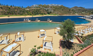 Exclusiva villa de diseño ultramoderna con vistas panorámicas al mar en venta en Real de La Quinta, Marbella - Benahavís 804142 