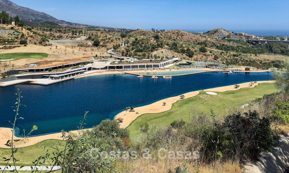 Exclusiva villa de diseño ultramoderna con vistas panorámicas al mar en venta en Real de La Quinta, Marbella - Benahavís 804146