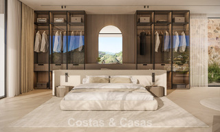 Sofisticada villa de diseño con vistas panorámicas al mar en venta en las colinas de Marbella - Benahavís 804099 