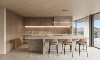 Sofisticada villa de diseño con vistas panorámicas al mar en venta en las colinas de Marbella - Benahavís 804100 