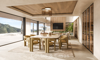 Sofisticada villa de diseño con vistas panorámicas al mar en venta en las colinas de Marbella - Benahavís 804101 