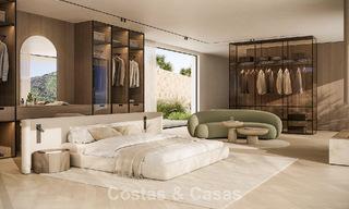 Sofisticada villa de diseño con vistas panorámicas al mar en venta en las colinas de Marbella - Benahavís 804104 