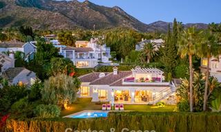 Encantadora villa de estilo medit erráneo en venta en Sierra Blanca, en la Milla de Oro de Marbella 804003 