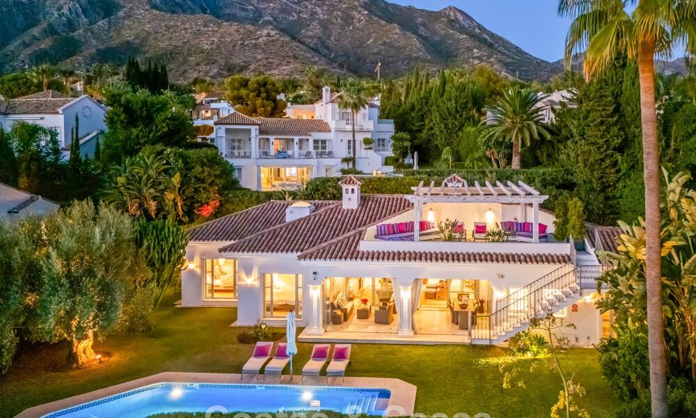 Encantadora villa de estilo medit erráneo en venta en Sierra Blanca, en la Milla de Oro de Marbella 804004