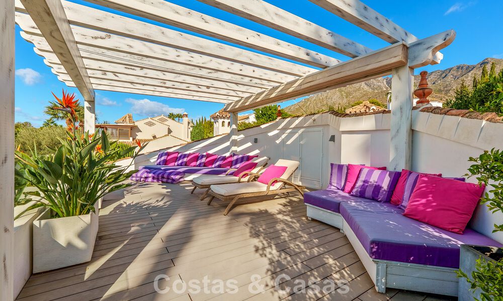Encantadora villa de estilo medit erráneo en venta en Sierra Blanca, en la Milla de Oro de Marbella 804033