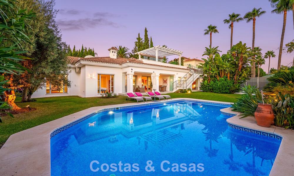 Encantadora villa de estilo medit erráneo en venta en Sierra Blanca, en la Milla de Oro de Marbella 804043