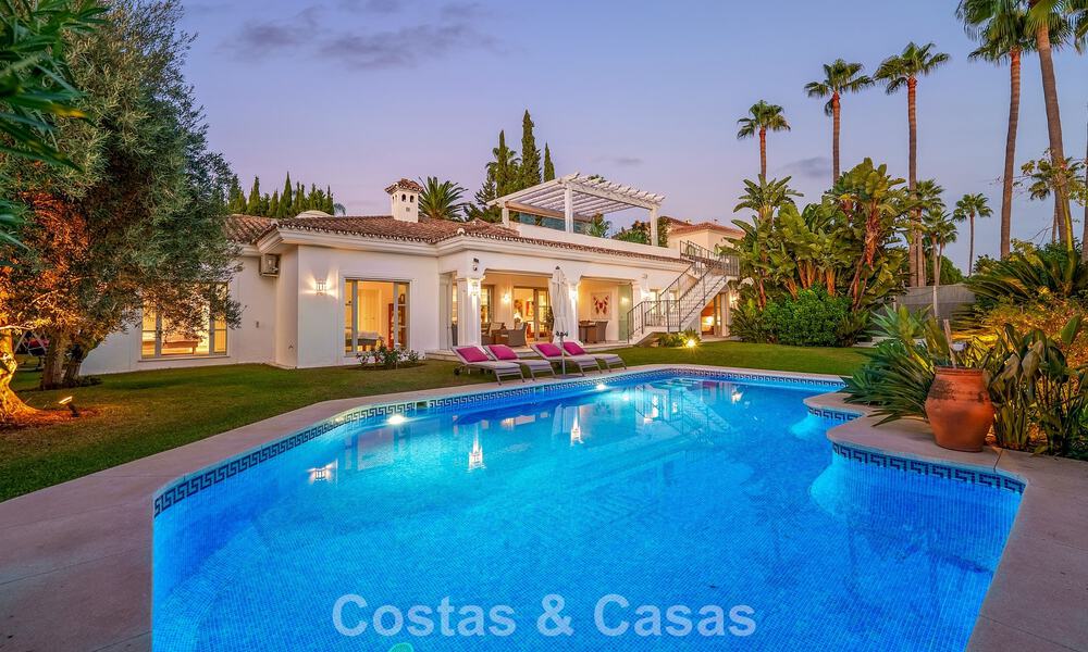 Encantadora villa de estilo medit erráneo en venta en Sierra Blanca, en la Milla de Oro de Marbella 804047