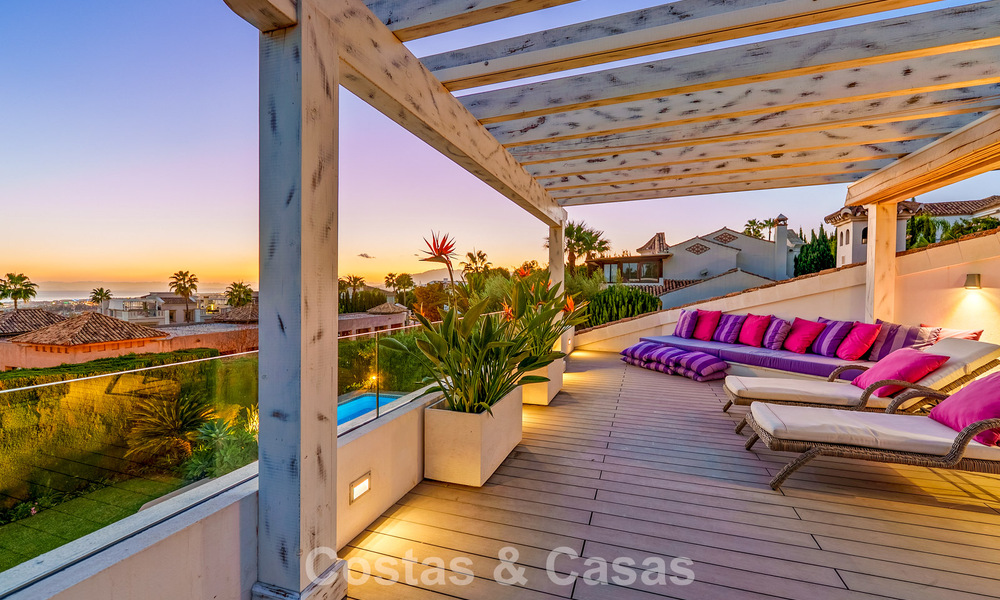 Encantadora villa de estilo medit erráneo en venta en Sierra Blanca, en la Milla de Oro de Marbella 804048