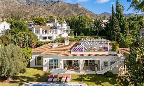 Encantadora villa de estilo medit erráneo en venta en Sierra Blanca, en la Milla de Oro de Marbella 804054