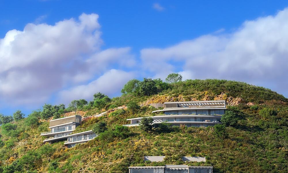 Espectacular villa contemporánea de lujo con vistas panorámicas en venta en Marbella - Benahavís 804117