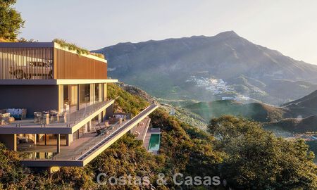 Espectacular villa contemporánea de lujo con vistas panorámicas en venta en Marbella - Benahavís 804118