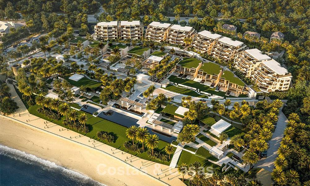 UNO Beach Residences: Residencias lujosas 1a línea de playa con vistas panorámicas en venta en la Milla de Oro de Marbella 804120