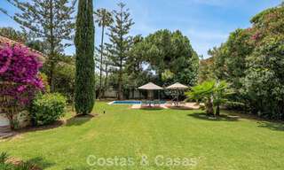 Villa mediterránea auténtica con alojamiento para invitados en venta cerca de la playa, San Pedro Playa, Marbella 804337 