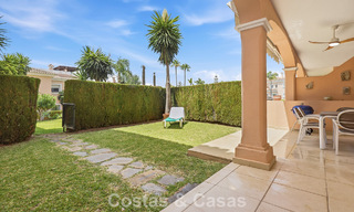 Apartamento en planta baja en venta a solo 50 metros de la playa en la New Golden Mile, entre Marbella y Estepona 804544 