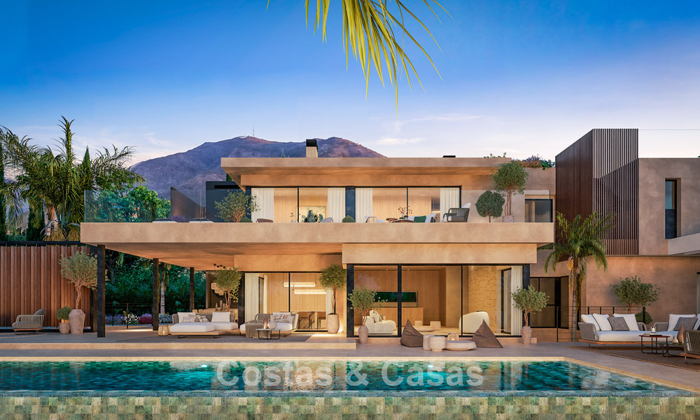 Villa moderna de obra nueva en venta en El Higuerón Resort entre Fuengirola y Benalmádena, Costa del Sol 804561