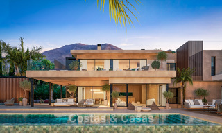 Villa moderna de obra nueva en venta en El Higuerón Resort entre Fuengirola y Benalmádena, Costa del Sol 804561 