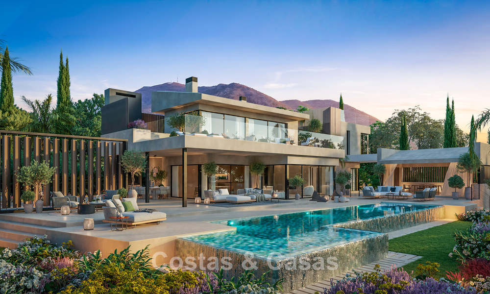 Villa moderna de obra nueva en venta en El Higuerón Resort entre Fuengirola y Benalmádena, Costa del Sol 804563