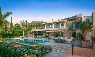 Villa moderna de obra nueva en venta en El Higuerón Resort entre Fuengirola y Benalmádena, Costa del Sol 804566 
