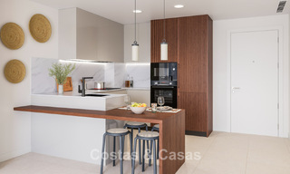 Apartamentos de lujo de nueva construcción con vistas panorámicas al mar en venta en La Cala de Mijas, Costa del Sol 804599 