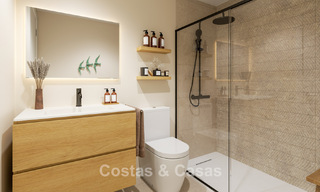 Apartamentos de lujo de nueva construcción con vistas panorámicas al mar en venta en La Cala de Mijas, Costa del Sol 804603 
