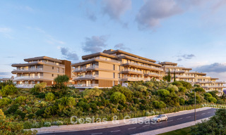 Apartamentos de lujo de nueva construcción con vistas panorámicas al mar en venta en La Cala de Mijas, Costa del Sol 804606 
