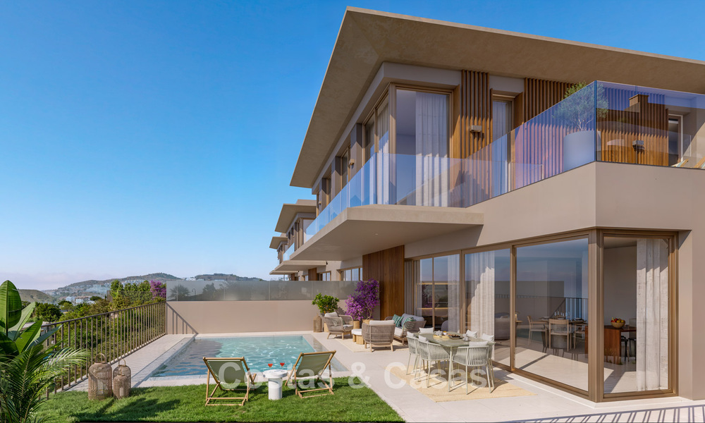 Viviendas de lujo exclusivas con vistas panorámicas en venta en La Cala de Mijas, Costa del Sol 804618