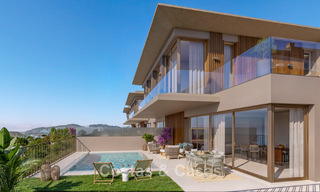 Viviendas de lujo exclusivas con vistas panorámicas en venta en La Cala de Mijas, Costa del Sol 804618 
