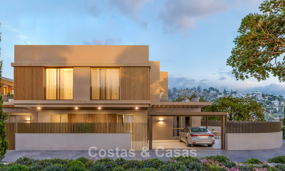 Viviendas de lujo exclusivas con vistas panorámicas en venta en La Cala de Mijas, Costa del Sol 804619
