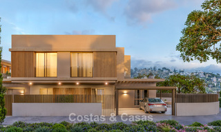 Viviendas de lujo exclusivas con vistas panorámicas en venta en La Cala de Mijas, Costa del Sol 804619 