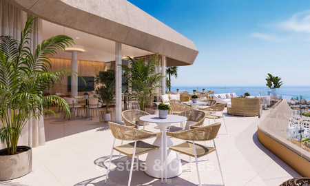 Viviendas de lujo exclusivas con vistas panorámicas en venta en La Cala de Mijas, Costa del Sol 804622