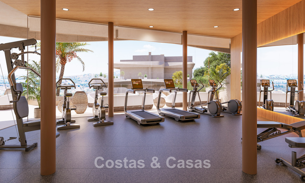 Viviendas de lujo exclusivas con vistas panorámicas en venta en La Cala de Mijas, Costa del Sol 804623