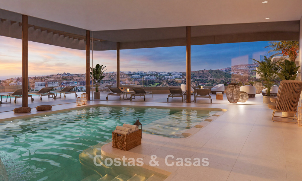Viviendas de lujo exclusivas con vistas panorámicas en venta en La Cala de Mijas, Costa del Sol 804624