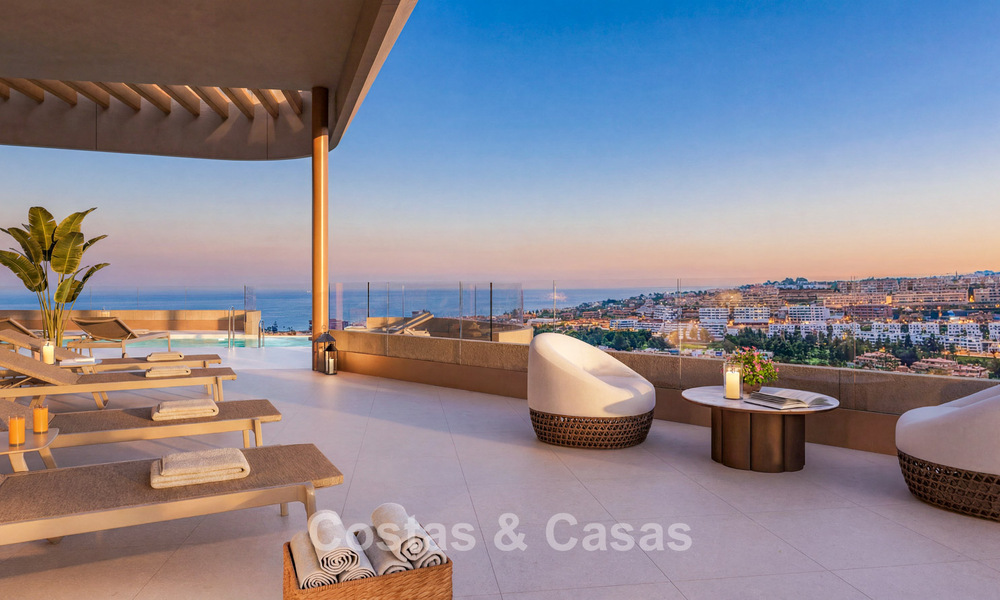 Viviendas de lujo exclusivas con vistas panorámicas en venta en La Cala de Mijas, Costa del Sol 804627