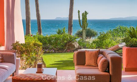 Apartamento contemporáneo reformado con vistas abiertas al mar en venta en la Nueva Milla de Oro, entre Marbella y Estepona 804699