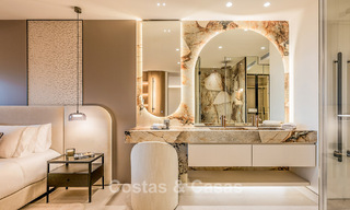 Apartamento contemporáneo reformado con vistas abiertas al mar en venta en la Nueva Milla de Oro, entre Marbella y Estepona 804703 