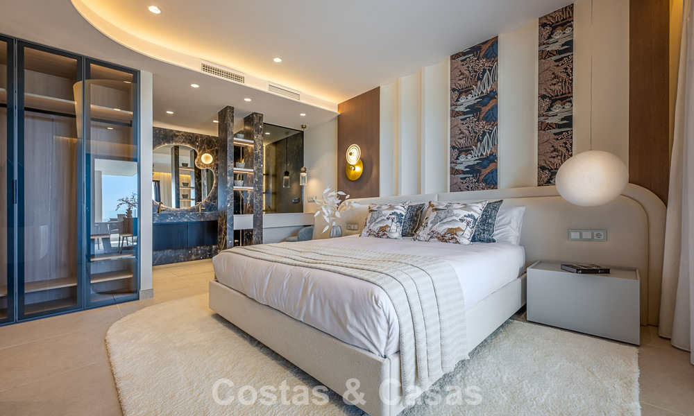 Apartamento con vistas al mar en un complejo en primera línea de playa en la Nueva Milla de Oro - Marbella - Estepona 804717