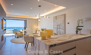 Apartamento con vistas al mar en un complejo en primera línea de playa en la Nueva Milla de Oro - Marbella - Estepona 804721 
